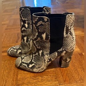 Sam Edelman Raelle Snakeskin Booties